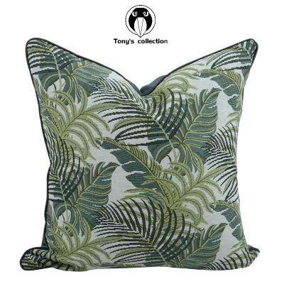 Pillow American Country Style Pastoral Hotel Cushion Suede Sofa Pillow Green Pillow