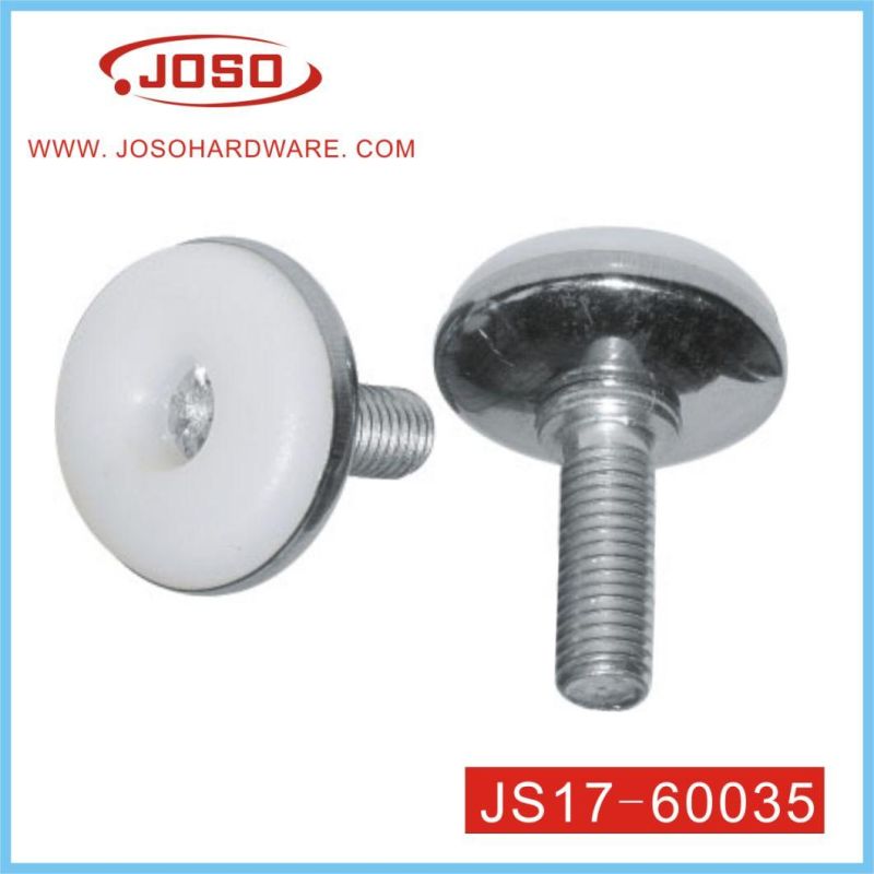 White Steel with Plastic Adjustable Bolt of Hardware for Connector