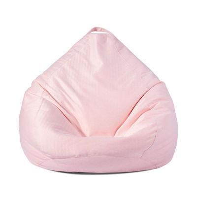 Nova Pink Faux-Fur Bean Bag Chair