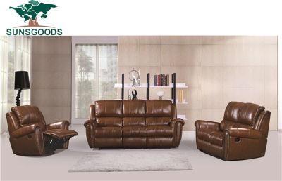 Modern Style Swivel Rocking Lazy Boy Bedroom Couch Manual Recliner Living Room Furniture Leather Sofa