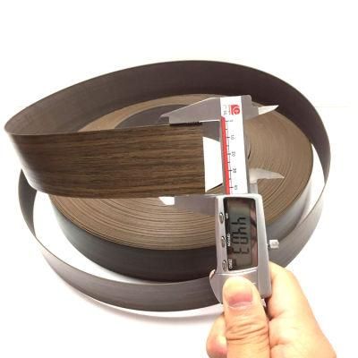 High Glossy/Embossed/Matt/Wood Grain/Solid Colour/Textured Furniture Parts Customize Plastic PVC Edge Banding Tapes