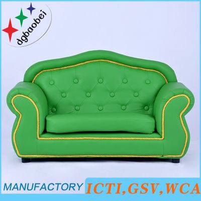 Two Seat Kids Sofa/Kids Furniture/Leather Sofa (SXBB-345)