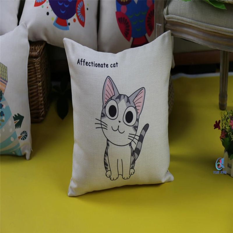 Fashion Cotton Linen Back Pillow / Sofa Cushion Decor