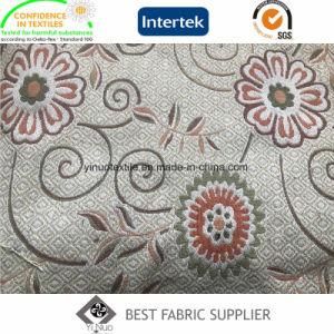 70% Polyester 30% Cotton Colorful Yarn Dyed Jacquard Fabric Sofa Cushion Upholstry Fabric