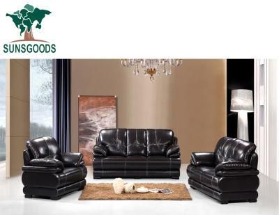 Sunsgoods Unique European Modern Style Classic Chesterfild Home Furniture Set Leather Sofa