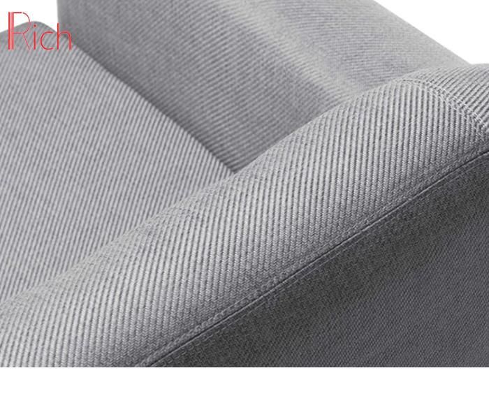New Modern Living Room Furniture Hotel Bedroom Fabric Sofa (2seater)