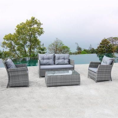 Modern Design Customized Garden Furniture Patio Rattan Sofa Set