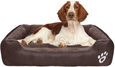 Soft Pet Sofa Bed, Machine Washable Comfortable and Safety for Pets