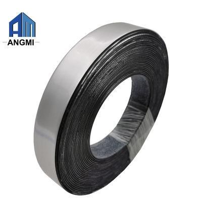 Customized PVC Tape Chrome Finish Acrylic Edge Banding for Office Furniture