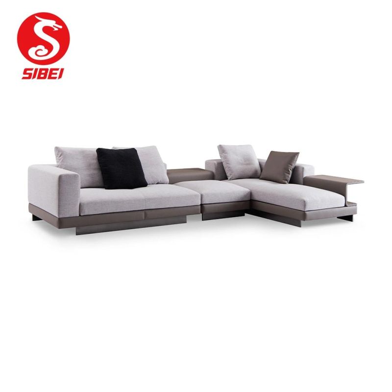 Modern Design Living Room Sectional Fabric Sofa