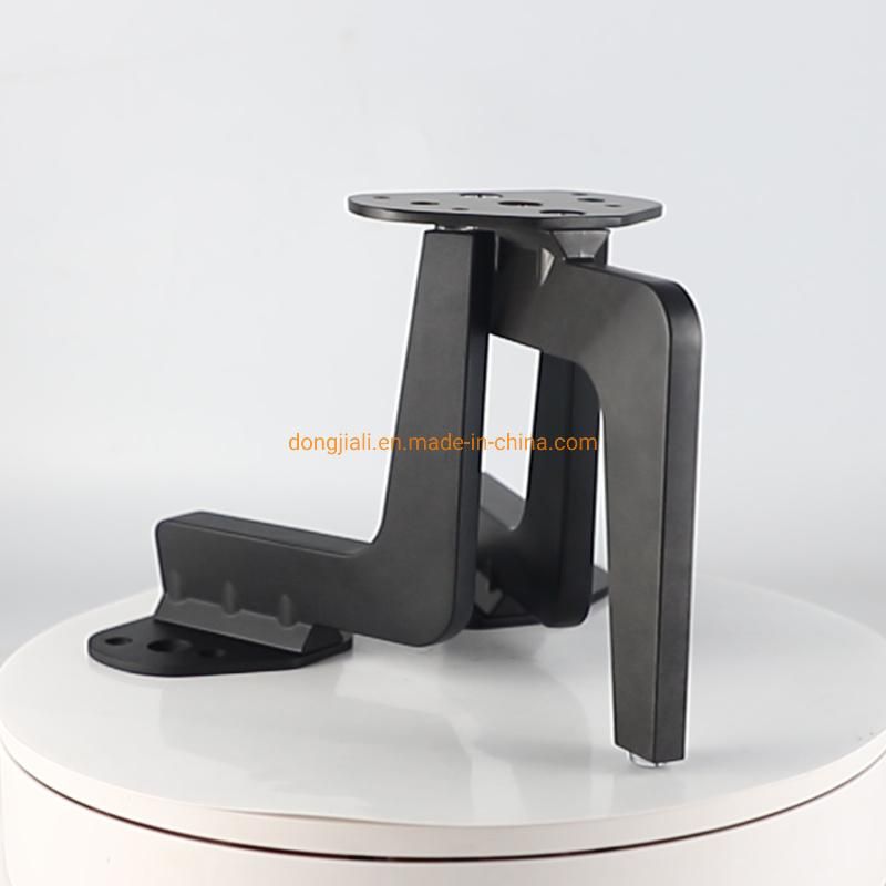 Aluminum Alloy Black Legs Hardware for Sofa Table Bed Modern DIY Made Affordable