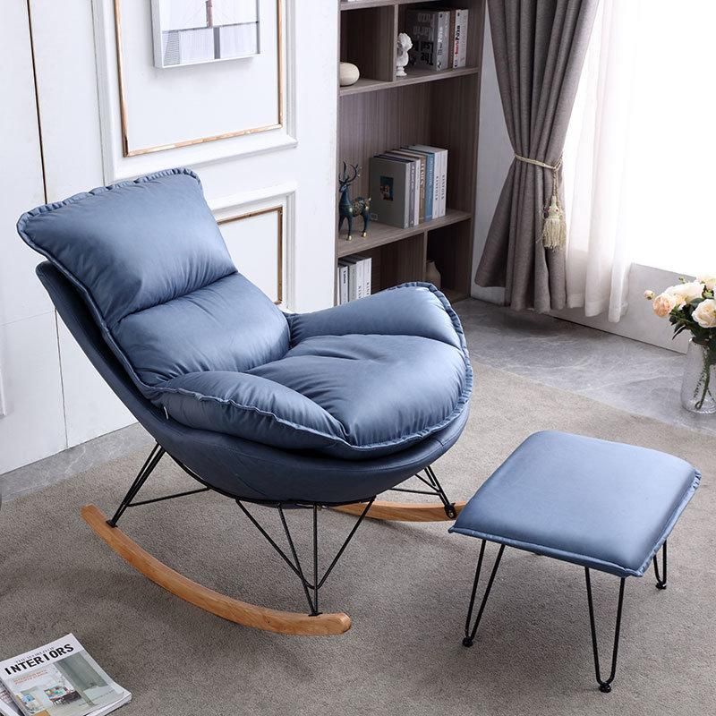 95 L 68 W 88 H Microfiber Cloth Single Casual Shaking Sofa Chair
