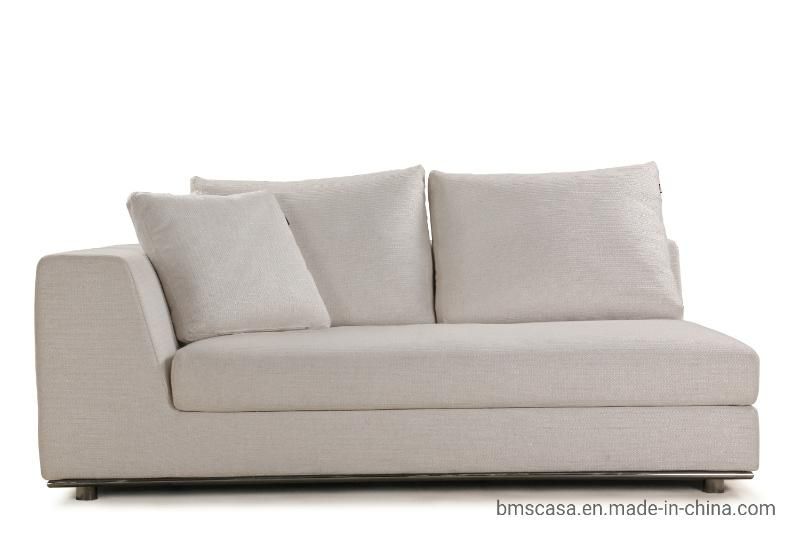 China Home Furniture Italian Design Luxury Sectional Fabric Sofa