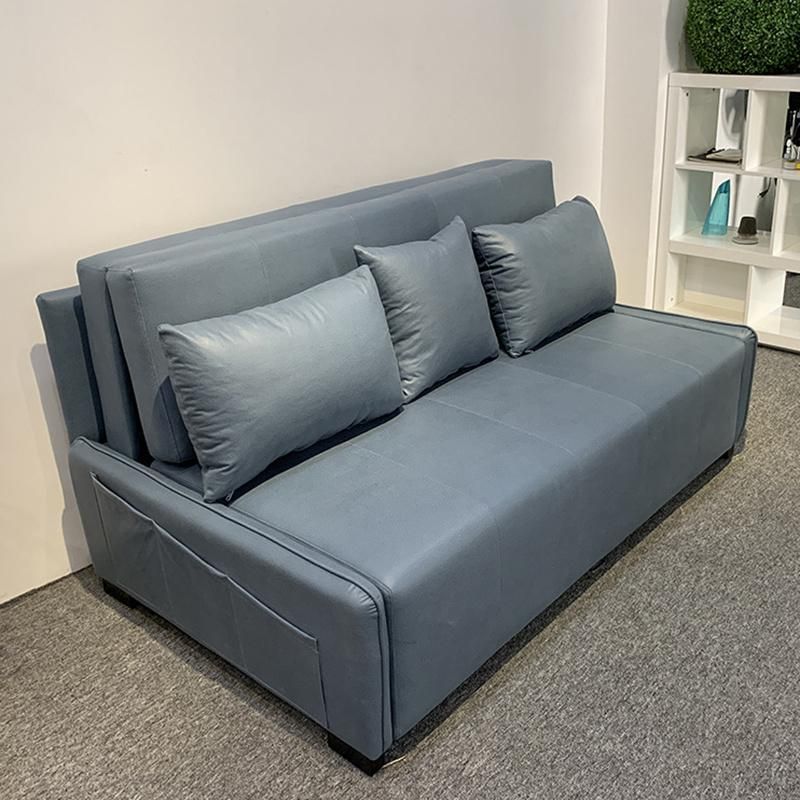 Multifunctional Living Room Simple Modern Double Nordic Fabric Folding Sofa Bed