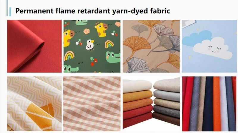 Fire Retardant 100% Polyester Fabric Linen-Look Sofa Upholstery Fabric