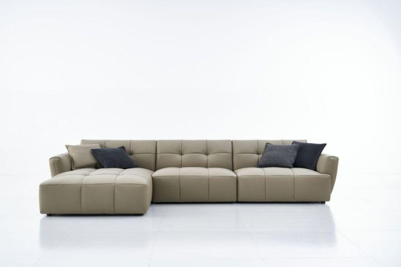 PF95 3+Couch Leather Sofas, Latest Design Sofas, Living Set in Home and Hotel Furniture Customization