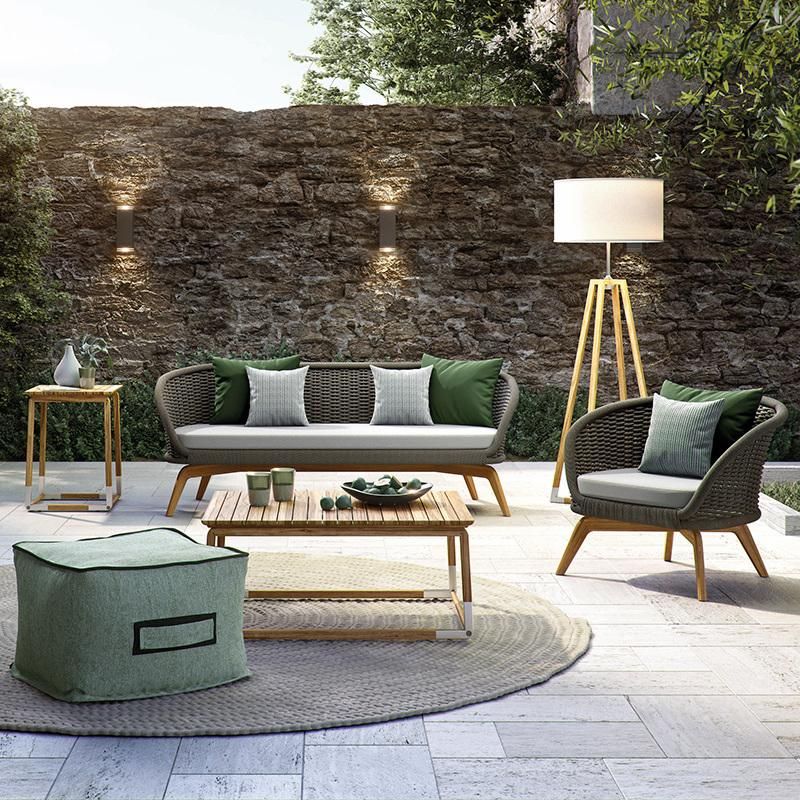 Outdoor Sofa Combination Villa Courtyard Rattan Furniture