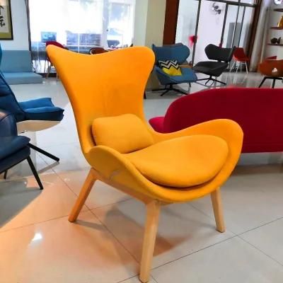 Factory Directly Leisure Chairs Nordic Modern Makeup Chair Indoor Furniture Single Sofa Lounge Chair with Ottoman