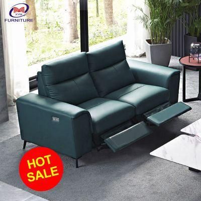 Newest Design Elegant Custom Wholesale PU Leather Modular Cloud Genuine Leather Sofa