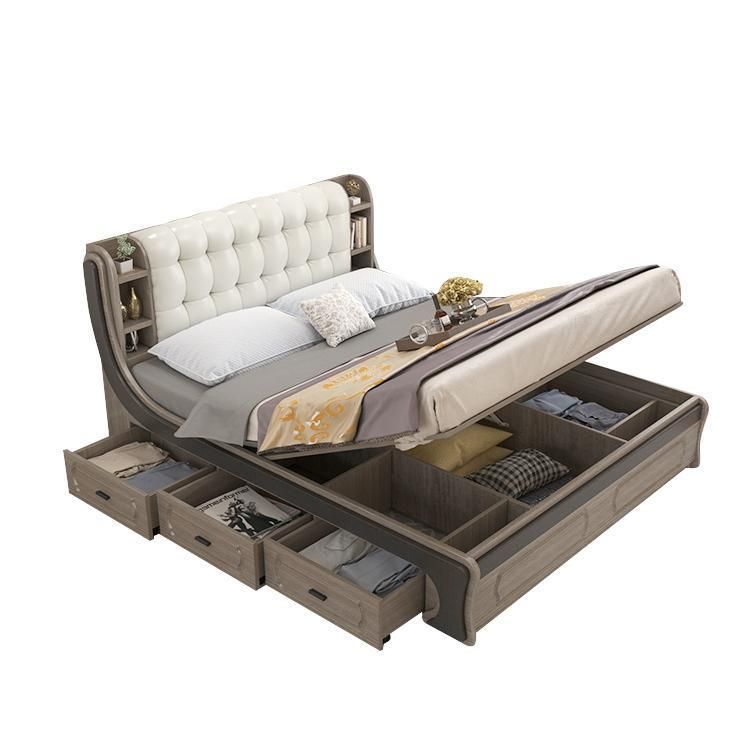 Storage Box Bed Sofa Storage Space Saving Bed Lift Mechanism Heavy Duty