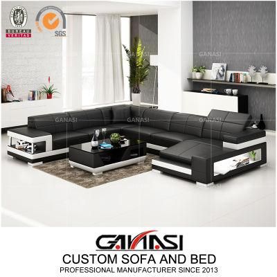 Option Colours New Design Miami European Style Leisure Sofa with LED Light