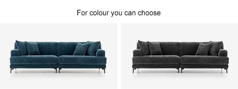 Medium Back Fabric Sectional Modern Modern Design Sofa Hot Sale