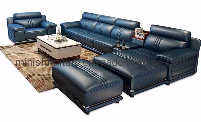 (MN-SF111) China Factory Wholesale Cheap Price Good Quality Home Furniture Brown Leather Sofa