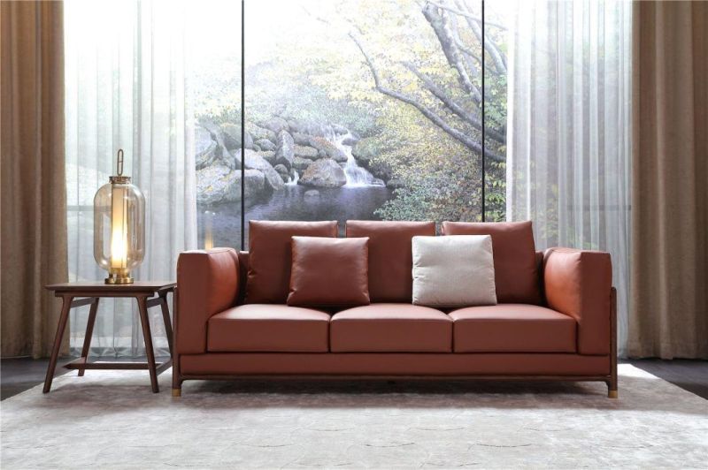 Chinese Factory Wood Living Room Sofa