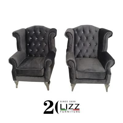 New Design Home/Hotel/Office Furniture High-Back Leather Sofa Chair