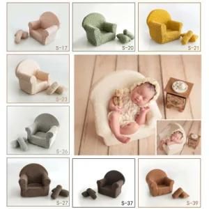 Baby Photography Props Knitted Coat Sofa