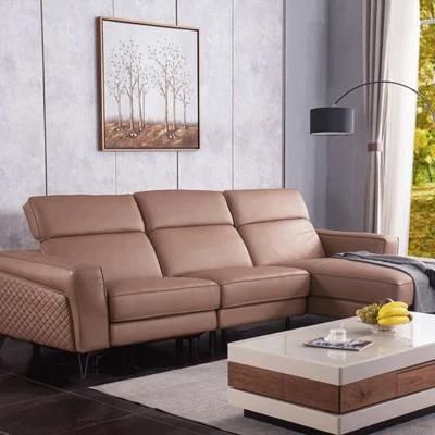 Electric Leather Recliner Sofa for Living Room Adjustable Recliner Sofa Set