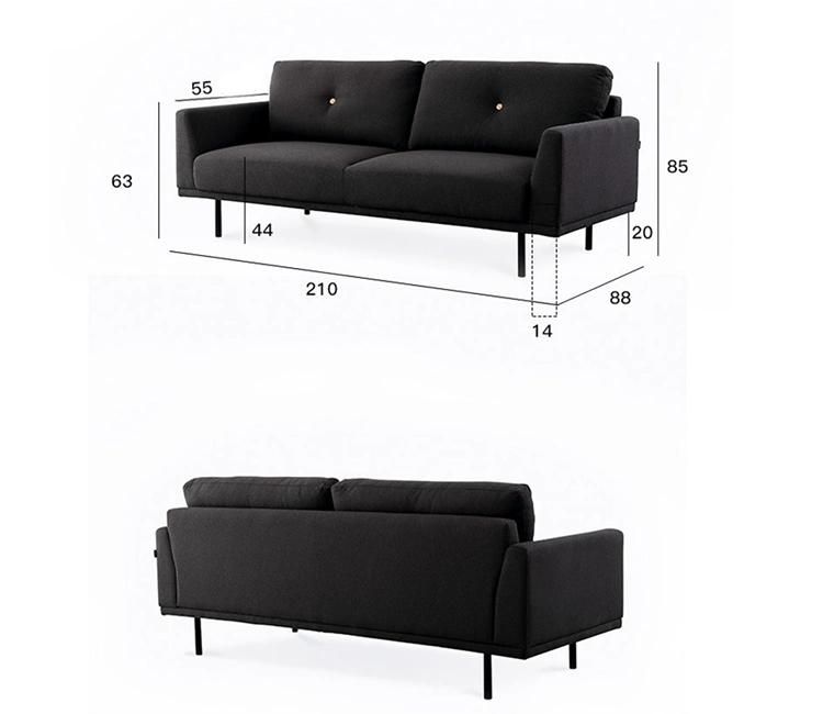 Modern Furniture Fabric Living Room Sofas for Home