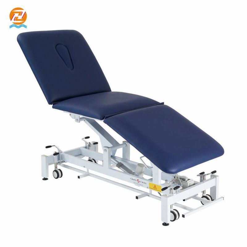 SPA Center 2 Section Portable Therapy Electric Massage Couch