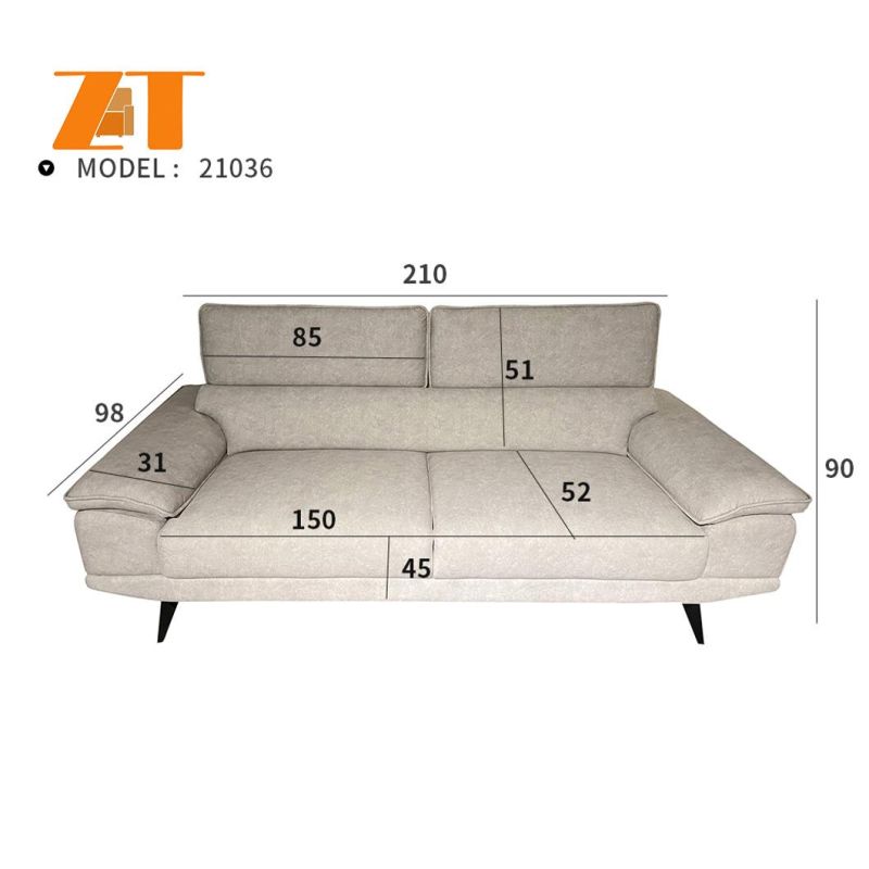 Hot Sale Luxury Living Room Sofa Sets Couch Modern Design Home Furniture Customized Size