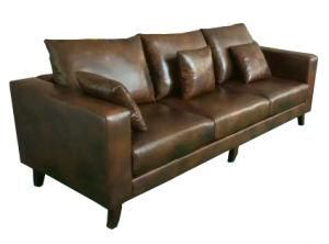Modern Leather Sofa for Home Furniture (G1739)