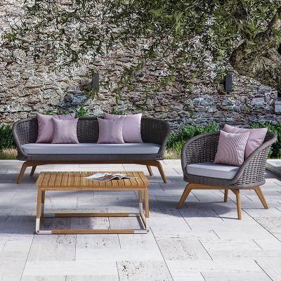 Outdoor Sofa Combination Villa Courtyard Rattan Furniture