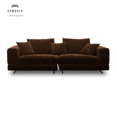 Non Inflatable Home Living Room Dubai Furniture Fabric Sofa