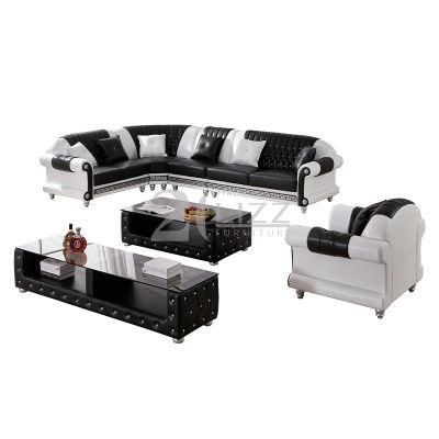 Latest Design Home Furniture Sofa Set Modern Italian Leather Couch