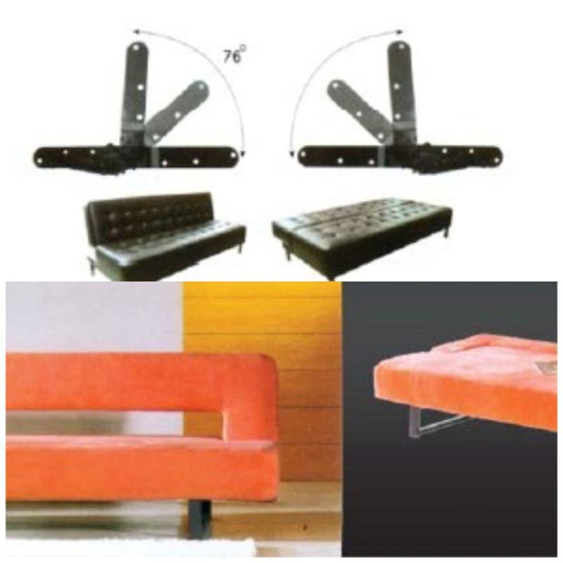 Heavy duty sofa back hinge