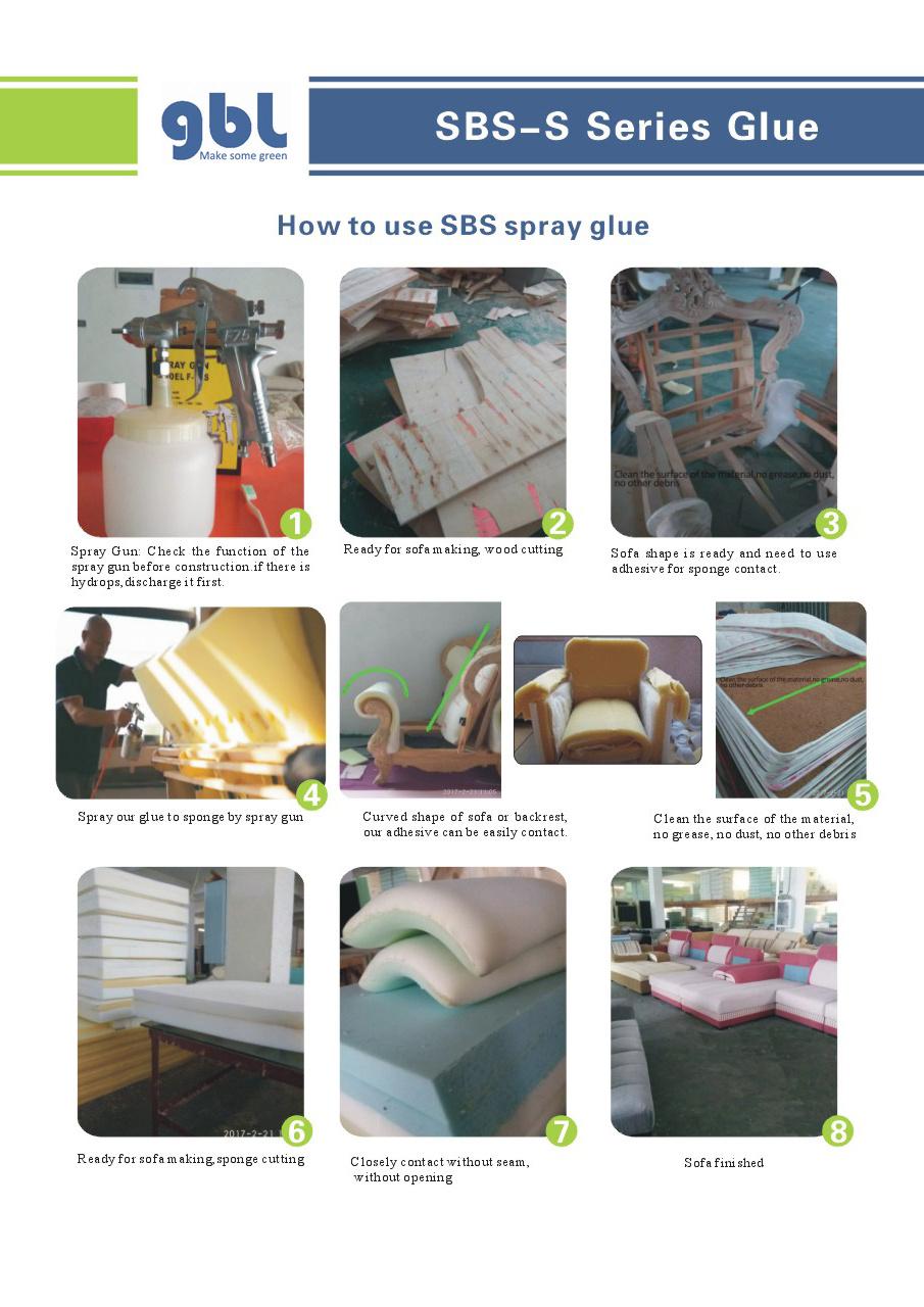 Sofa and Furniture Sponge Mattress Bag Shoes Glue Waterproof Spray Green Adhesive Fast Bonding Contact Adhesive