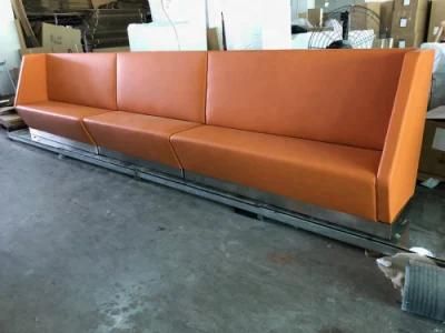 Dinner Booths Sofa Seat with Ss Legs American Retro Diner