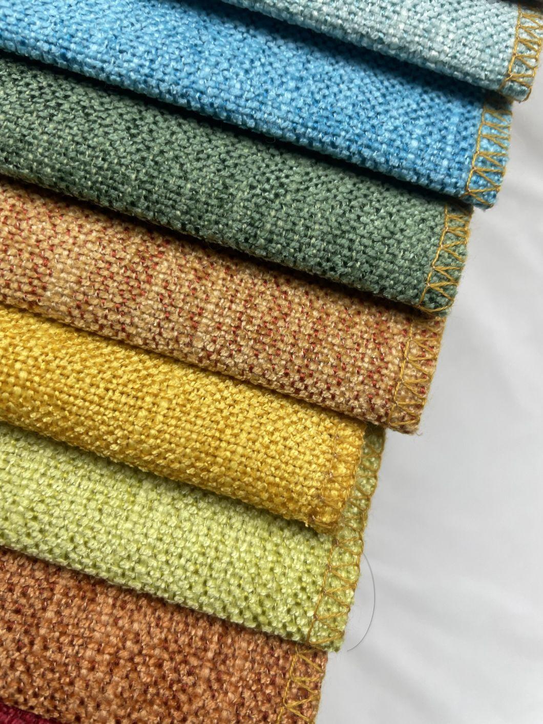 Sofa Upholstery Polyester Fabric145cm Width 100% Polyester Knitted Chenille Sofa Fabric Jacquard Sofa Upholstery Fabric for Sofa