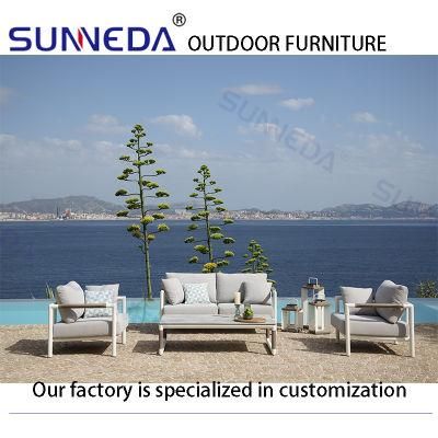 Furniture Wholesale Luxury Outdoor Modern Leisure Aluminum Garden Sofa