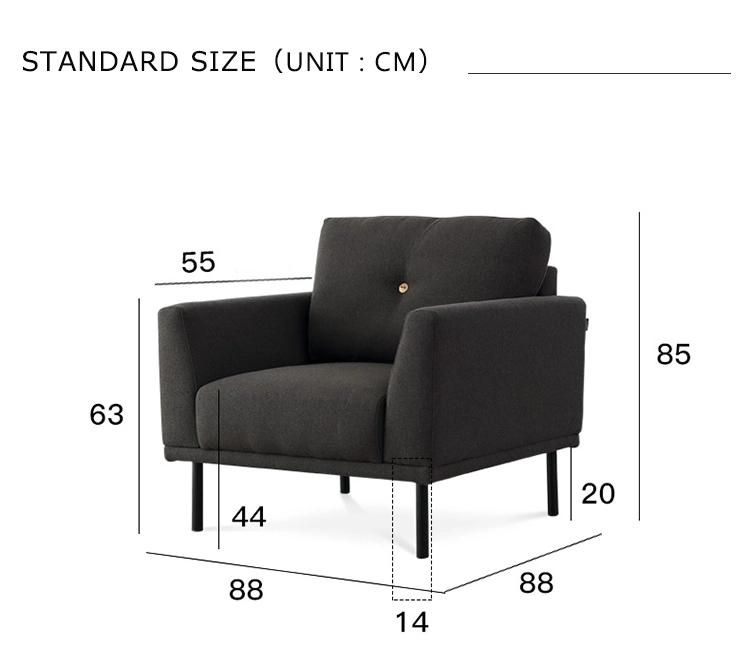 Modern Furniture Fabric Living Room Sofas for Home