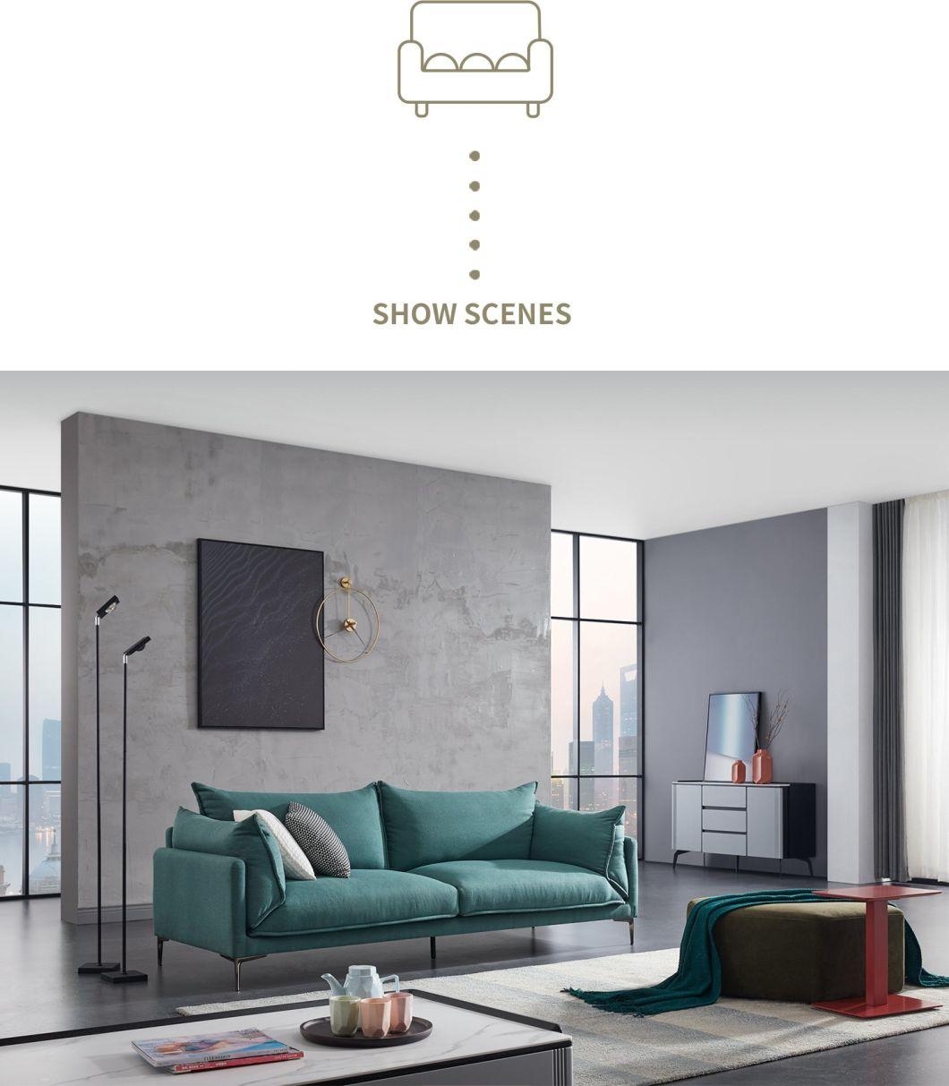 2021 China Factory Modern Contracted Cloth Living Room Sofa