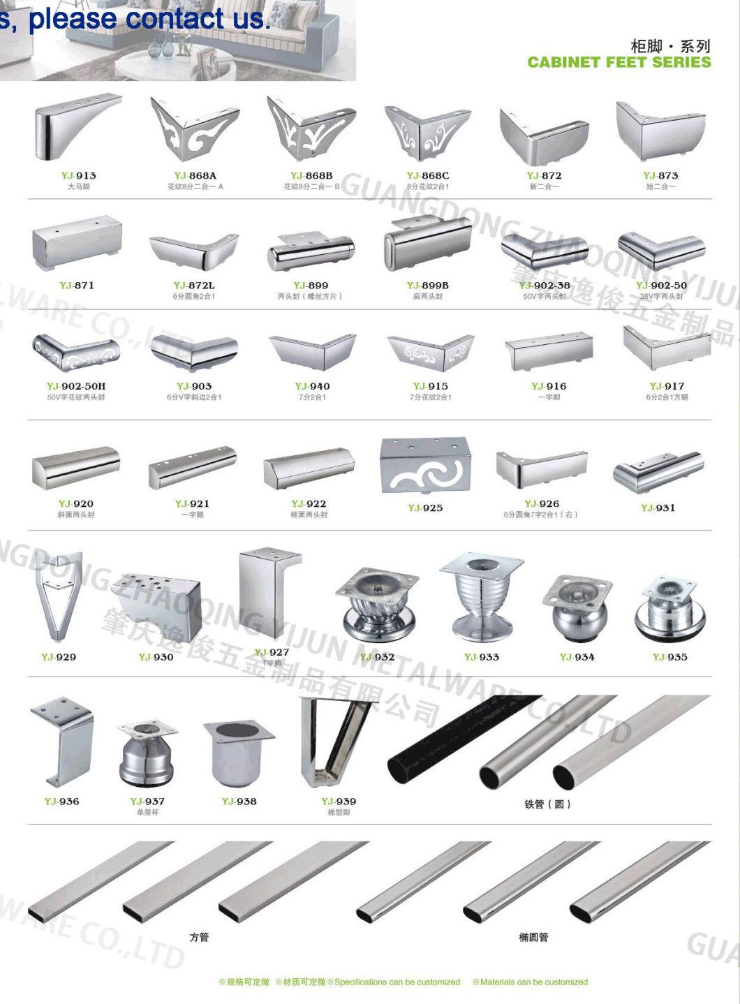 Different Shape China Manufacturer High-Quality Furniture for Assembly Hardware Metal Sofa Legs