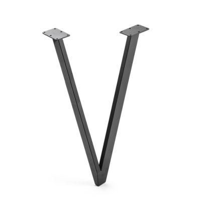 V Shape Furniture Parts Bottom Base Leg