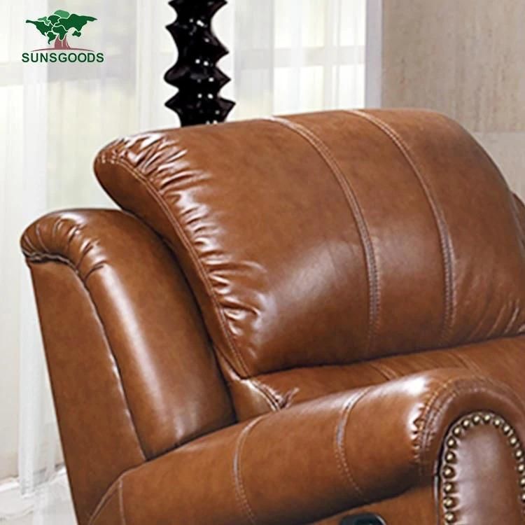 Recliner Leisure Living Room Sofa Recliner PU Leather Recliner Modern Sofa