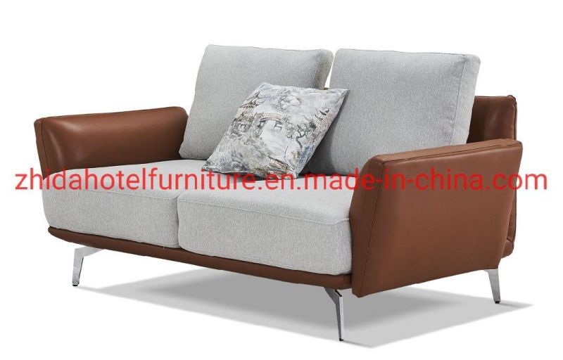 Nordic Modern Fabric Cover Loveseat Home Furniture L Shape 3 Seater Sofa