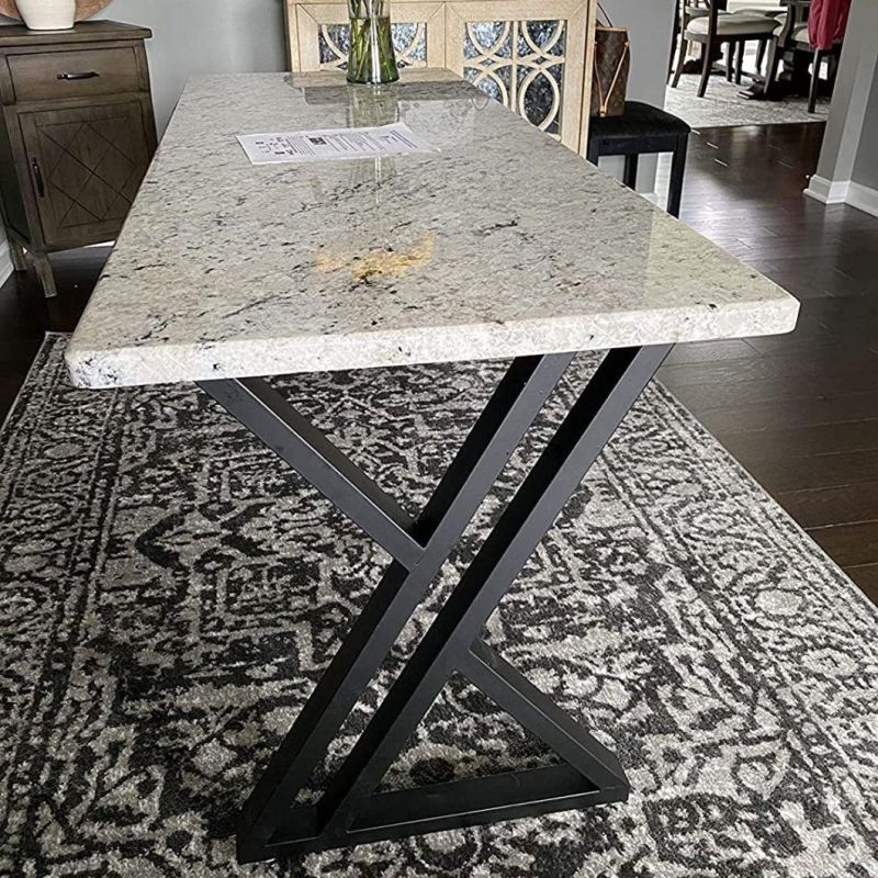 Factory High Quality Custom OEM X Shape Metal Table Legs